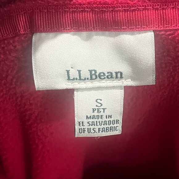 L.L. Bean Women’s Fleece Jacket – Red/Magneta – Size Small Petite (SPET) - Picture 3 of 9
